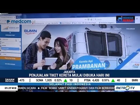 Tiket KA untuk Mudik Lebaran 2019 Sudah Bisa Dipesan