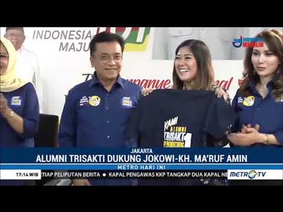 Alumni Trisakti Deklarasi Dukung Jokowi-Ma'ruf Amin