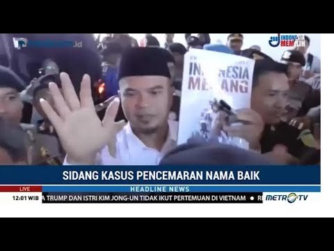 Jaksa Hadirkan Empat Saksi di Sidang Lanjutan Ahmad Dhani