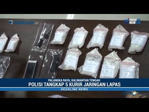 Lima Kurir Sabu Jaringan Lapas Ditangkap