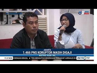 ICW: 1.466 PNS Koruptor Masih Digaji