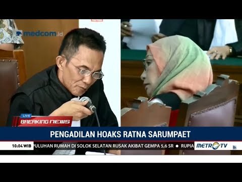 (Full) Sidang Perdana, Jaksa Bacakan Dosa-dosa Ratna Sarumpaet dan Sebut Nama Prabowo & Amien Rais