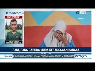 Tangis Bahagia Ibunda Sani Rizki Fauzi