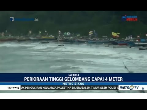 BMKG Keluarkan Peringatan Dini Banjir Rob dan Gelombang Tinggi