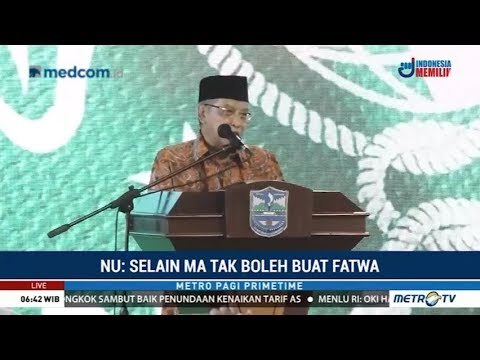Rekomendasi NU soal Sebutan Kafir Hingga Lembaga Fatwa