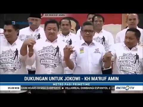 9 Kepala Daerah di Maluku Utara Dukung Jokowi-Ma'ruf