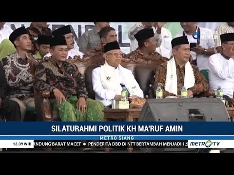 Silaturahmi Politik KH Ma'ruf Amin di Jawa Tengah