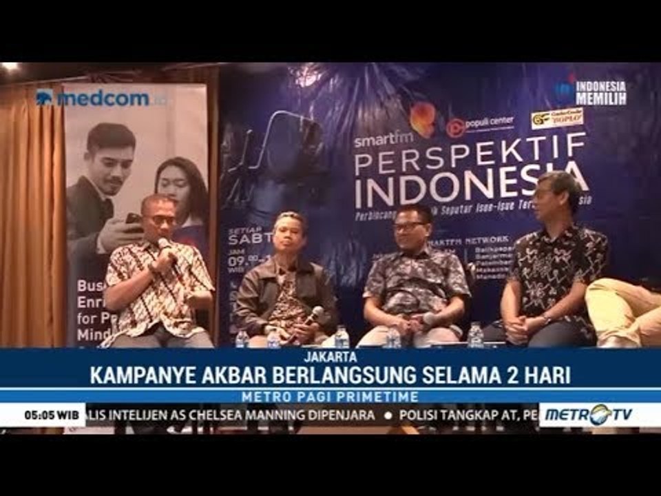 Jelang Kampanye Akbar, KPU Tetapkan Zonasi Kampanye