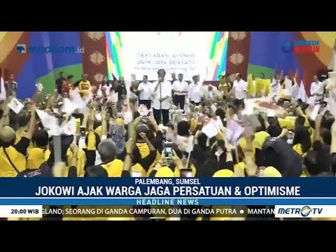 Jokowi Ajak Relawan Berani Melawan Hoaks