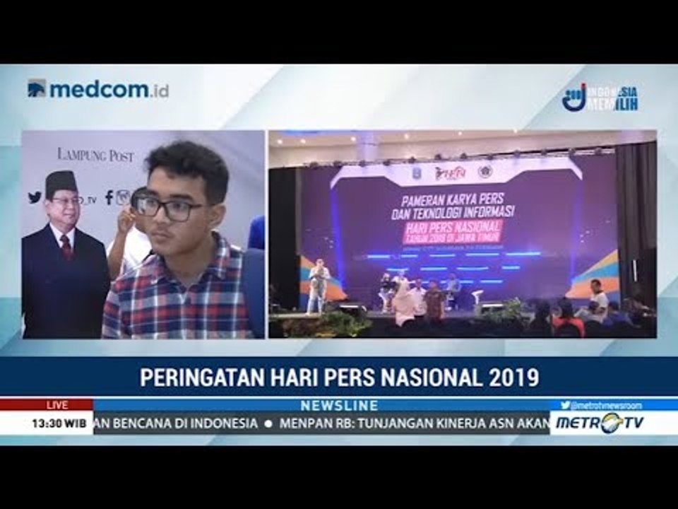Warga Antusias Hadiri Peringatan Hari Pers Nasional 2019