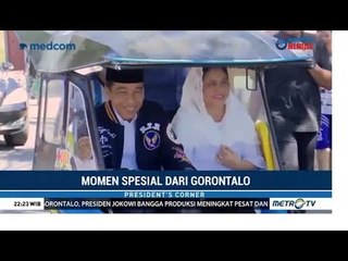 Momen Spesial Jokowi di Gorontalo