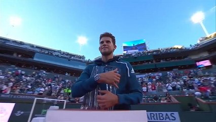 Tennis: Thiem batte Federer e si aggiudica il torneo di Indian Wells