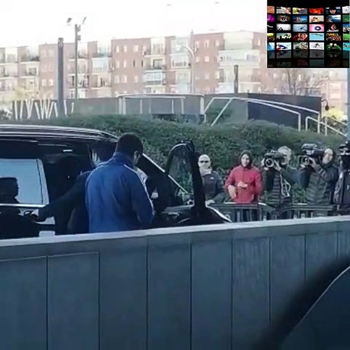 Messi llegó a la concentración de la Selección