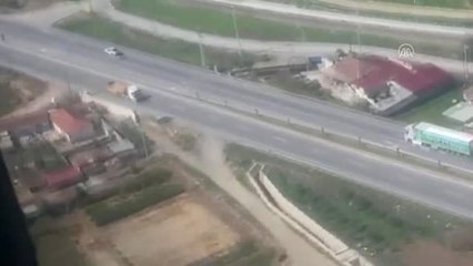 Trafik Havadan Denetlendi