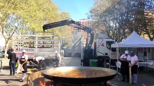 Centenario del Valencia CF: Paellas Gigantes