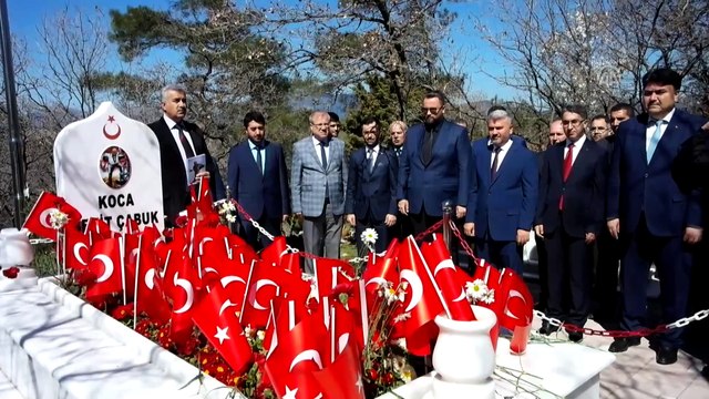 Seyit Onbaşı, Havran ilçesindeki mezarı başında anıldı - BALIKESİR