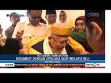 Tiba di Sumut, Ma'ruf Amin Disambut Upacara Adat Melayu Deli