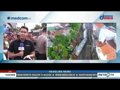 Evakuasi KRL yang Anjlok Ditargetkan Selesai Hari Ini