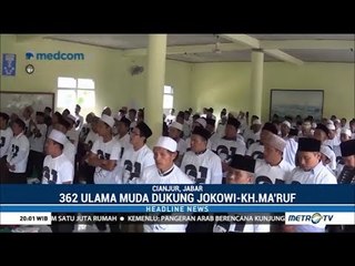 362 Ulama Muda di Cianjur Dukung Jokowi