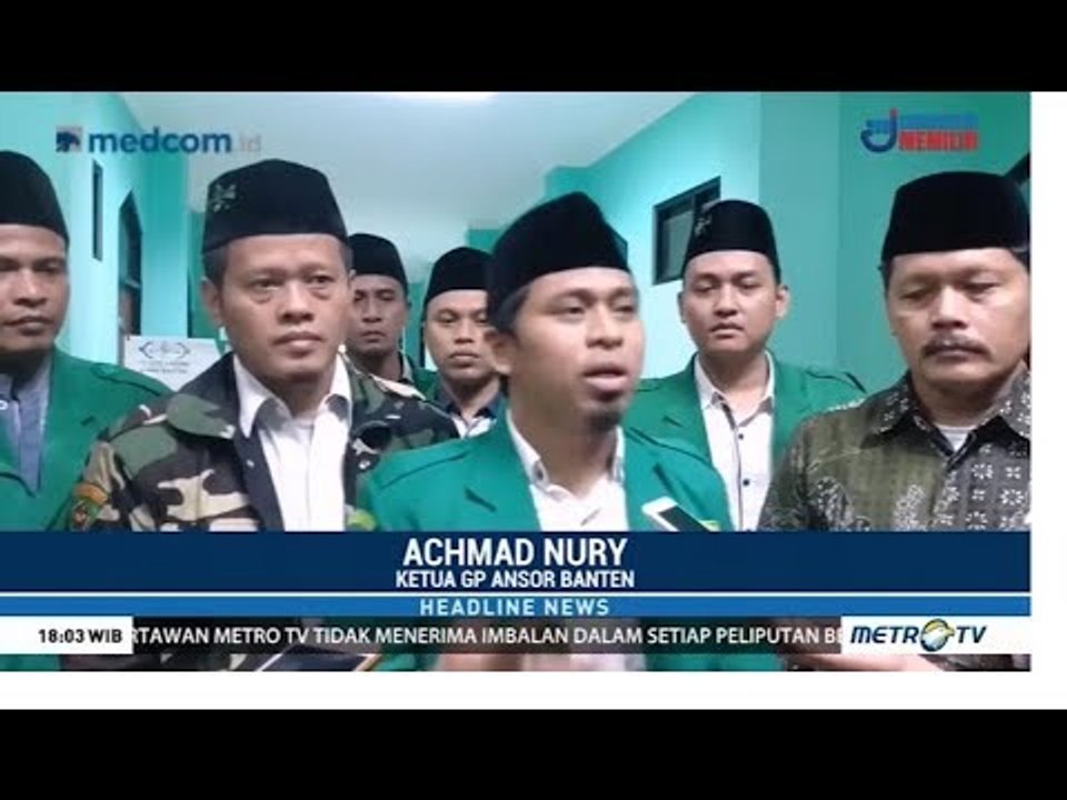 GP Ansor Banten Tuntut Fadli Zon Minta Maaf