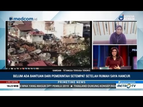 Rumah Tetangga Abu Hamzah Ikut Hancur Akibat Peristiwa Sibolga