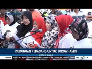 Deklarasi Pedagang di Semarang & Tasikmalaya Dukung Jokowi-Ma'ruf