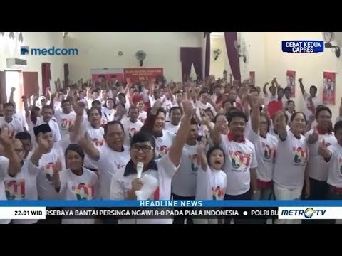 Ratusan Warga Batak di Bekasi Dukung Jokowi-Ma'ruf