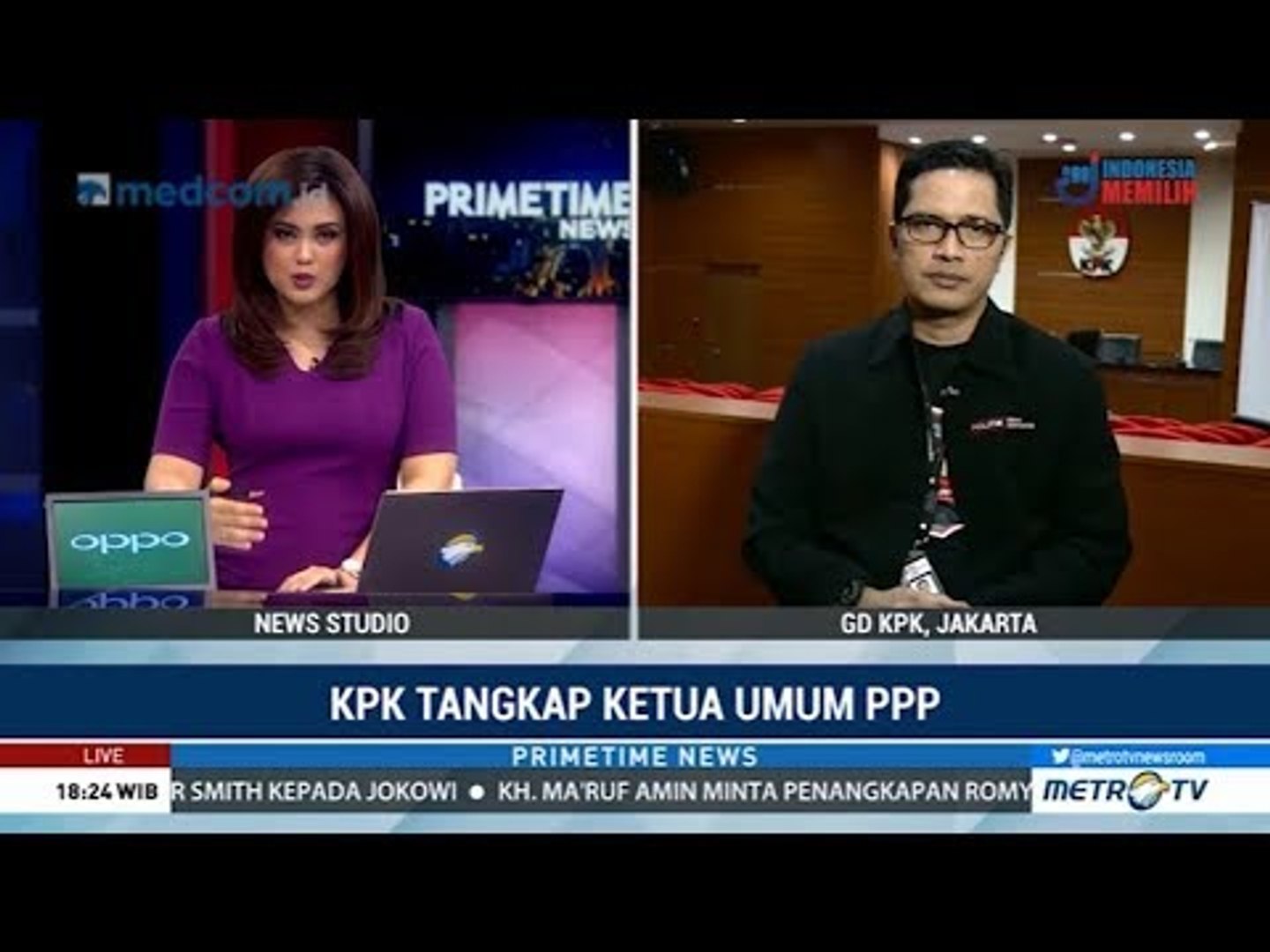 ⁣Romahurmuziy Terjaring OTT KPK