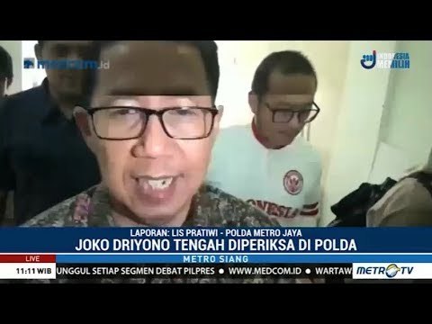 Joko Driyono Diperiksa sebagai Tersangka