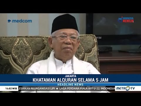 Ma'ruf Terima Ulama dan Santri Ponpes Krapyak