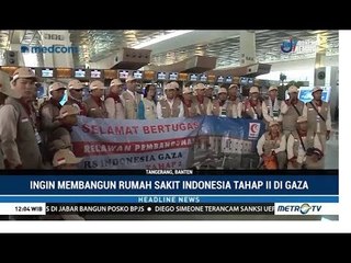 Mer-C Kirim Relawan Bangun Rumah Sakit di Gaza
