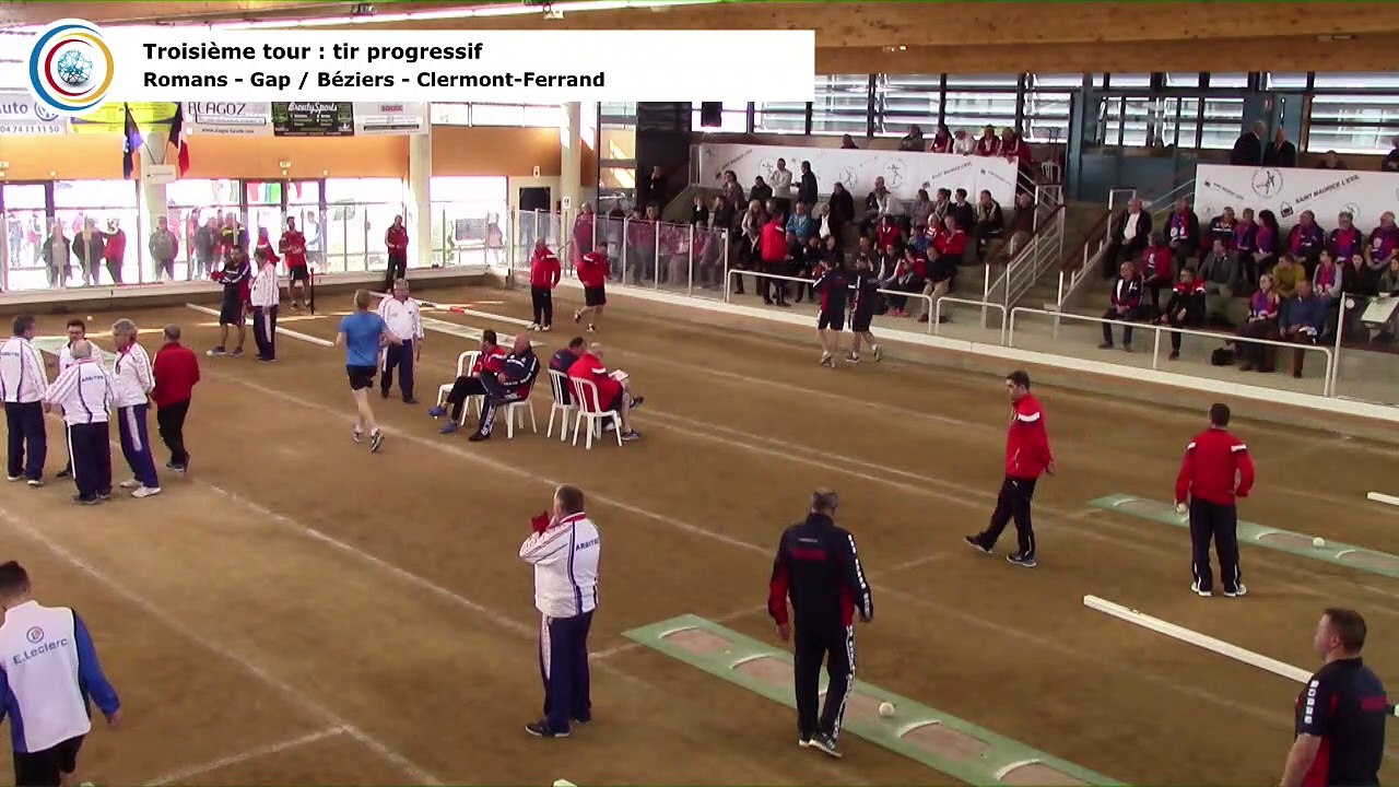Troisième tour, tir progressif, E2 : Gap contre Romans, N3 : Béziers contre Stade Clermontois, Saint-Maurice l'Exil 2019