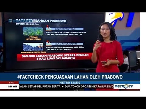 Cek Data Lahan Prabowo Setara 5 Kali Luas DKI Jakarta