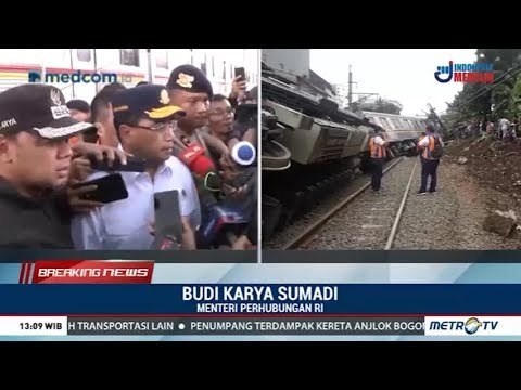 Menhub Pastikan KRL Bogor-Jakarta Kembali Beroperasi Besok