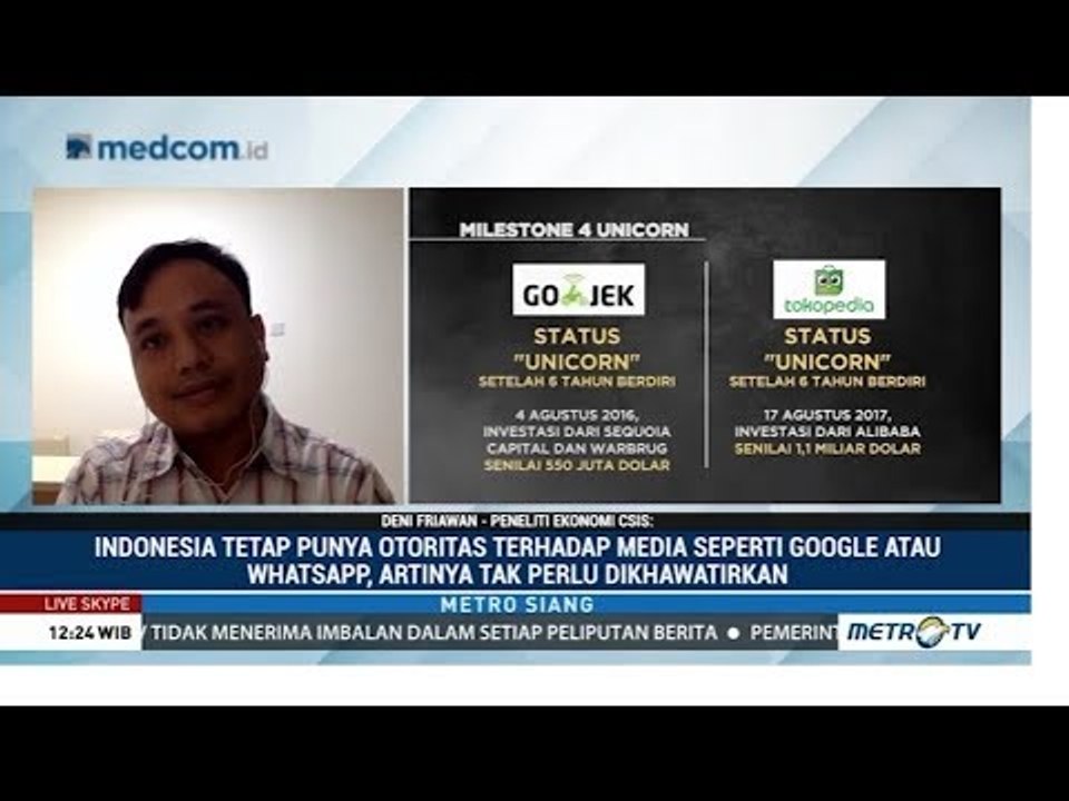 CSIS: Ketakutan Prabowo Soal Unicorn Hanya Taktik Menarik Simpati