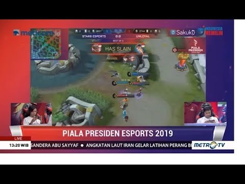 Final Kualifikasi Piala Presiden Esport Regional Manado