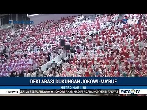 Arus Baru Muslimah Deklarasi Dukung Jokowi-Ma'ruf