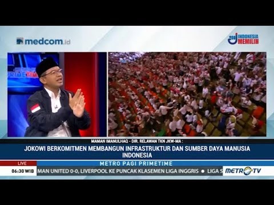 Pidato Jokowi di Konvensi Rakyat Menjawab Keraguan