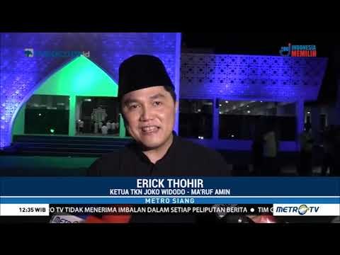 Erick Thohir Ingin Debat Cawapres Jadi Ajang Pemaparan Program