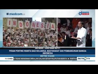 Jokowi: Wanita Indonesia adalah Tiang Keluarga yang Tangguh