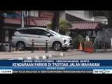 Miris! Trotoar di Jalan Mahakam Jaksel Jadi Tempat Parkir Mobil