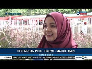 Pandangan Pemilih Perempuan soal Jokowi-Ma'ruf