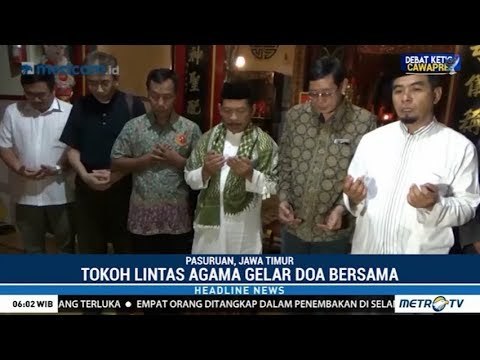 Tokoh Lintas Agama Doakan Korban Tragedi di Selandia Baru