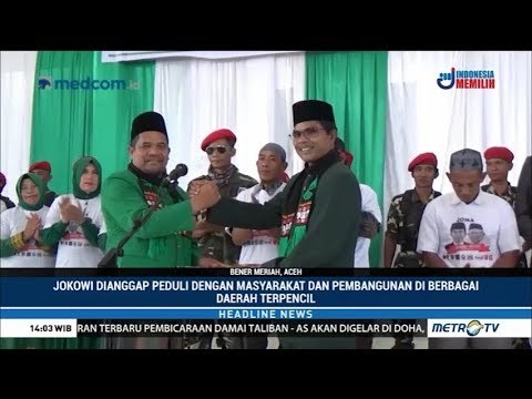 Ulama dan Tokoh di Bener Meriah Dukung Jokowi-Ma'ruf