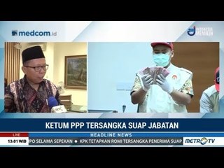 Romi Diberhentikan Sementara dari Jabatan Ketum PPP