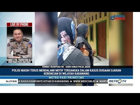 Tiga Wanita Penyebar Kampanye Hitam di Karawang Jadi Tersangka