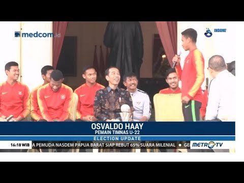 Saat Garuda Muda Curhat ke Jokowi