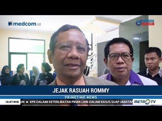 Mahfud Mengaku Pernah Peringatkan Romahurmuziy