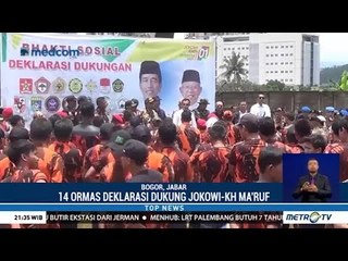 14 Ormas Deklarasi Dukung Jokowi-Amin