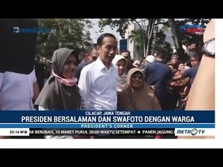 Descargar video: Antusias Warga Cilacap Bertemu Presiden Jokowi